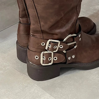 Rock Belt Long Boots