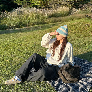 (Unisex) Stitch Wash Anorak Sweatshirt