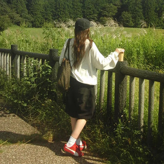 (Unisex) Leopard Big Canvas Shoulder Bag