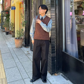 (Unisex) Autumn Warm Knit Vest