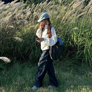 (Unisex) Stitch Wash Anorak Sweatshirt