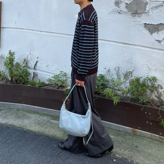 (Unisex) Striped Color Cardigan