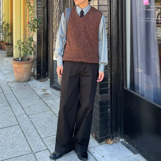 (Unisex) Autumn Warm Knit Vest