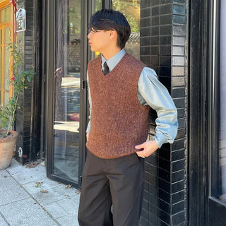 (Unisex) Autumn Warm Knit Vest