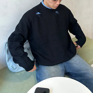 (Unisex) Damaged Comfort Knit