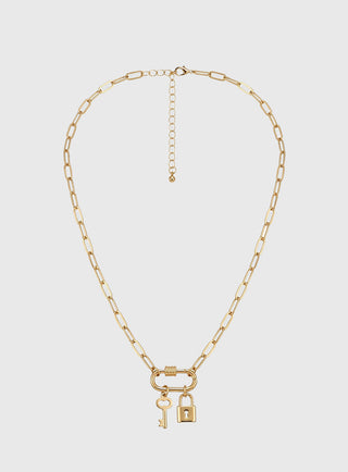 Lowretta Pendant Necklace Gold