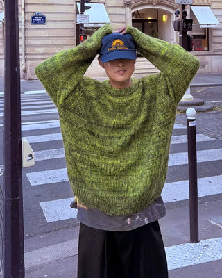 Multicolor Mix Knit Pullover