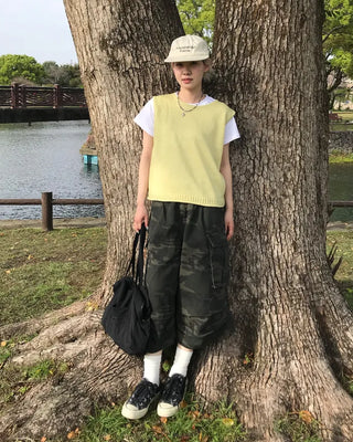 Camouflage Bermuda shorts