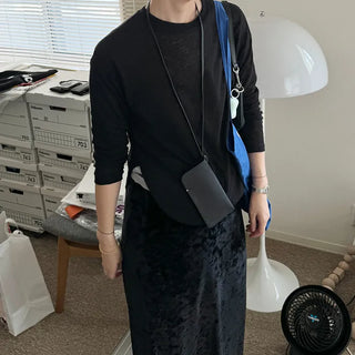 Basic long-sleeved T-shirt