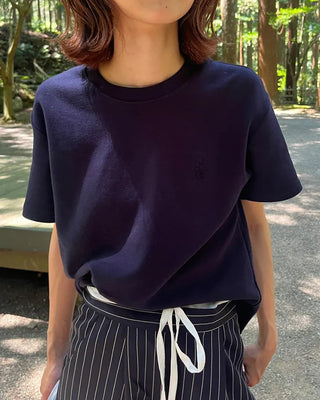 Basic Embroidered Logo T-Shirt