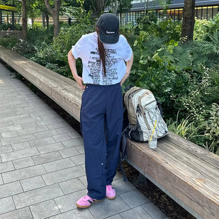 Rivet Banding Pants