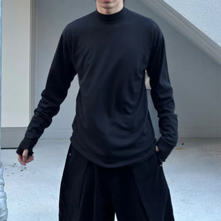 (Unisex) Comfort Half-Neck Knit