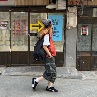 Camouflage Bermuda shorts