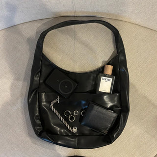(Unisex) Leather Pocket Shoulder Bag