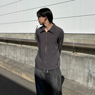 (Unisex) Margaret Double Zip Up