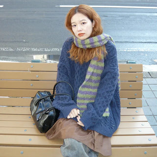 Suede wrap skirt