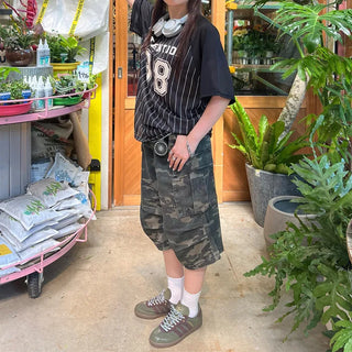Military Bermuda shorts