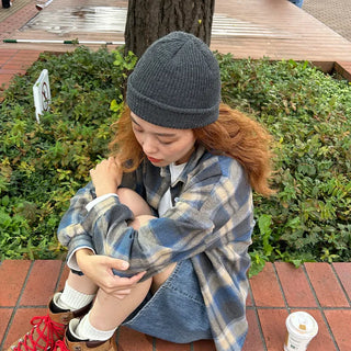 (Unisex) Short Beanie