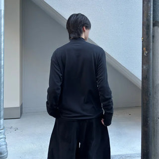 (Unisex) Comfort Half-Neck Knit