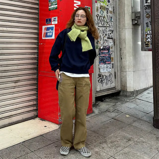 Cotton seam sweatshirt