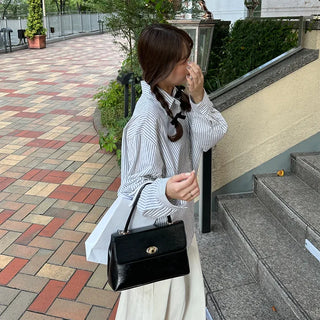 Modern striped shirt