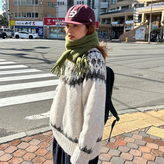 (Unisex) Colored Scarf