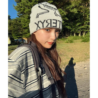 Striped Boxy Long-Sleeve T-Shirt