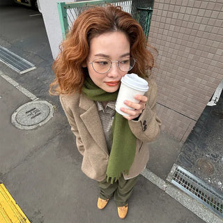 (Unisex) Colored Scarf