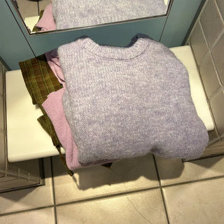 Round neck knitwear