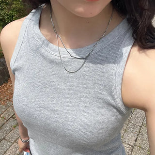 Layered necklace