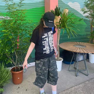Military Bermuda shorts
