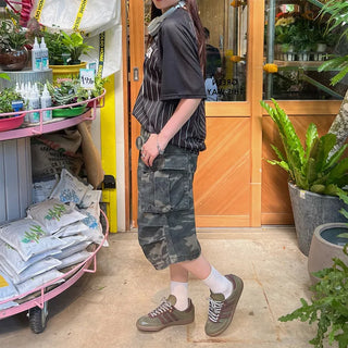 Military Bermuda shorts