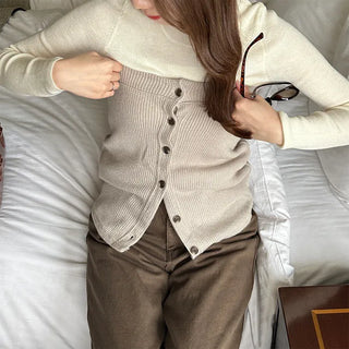 Button Rib Top