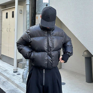 (Unisex) Standard Cropped Padded Jacket