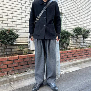 Chic pleated slacks