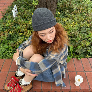 (Unisex) Short Beanie