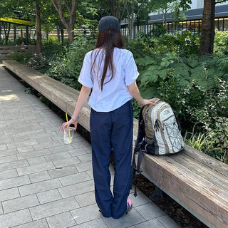 Rivet Banding Pants