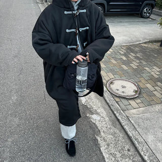 Hoodie Bomber Long Jacket