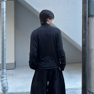 (Unisex) Comfort Half-Neck Knit