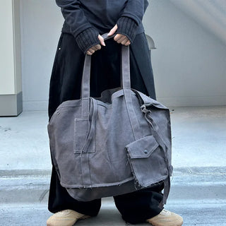 Rough Big Shoulder Bag