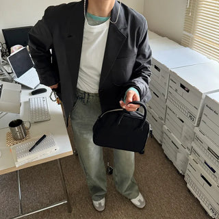 Boxy cotton jacket