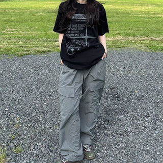 String cargo pants
