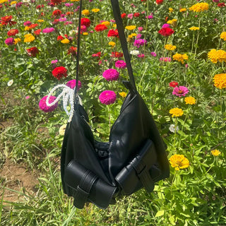 Two-pocket cross-body bag