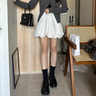 Balloon mini skirt