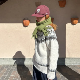 (Unisex) Colored Scarf