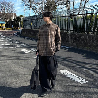 (Unisex) Check Conan Winter Shirt