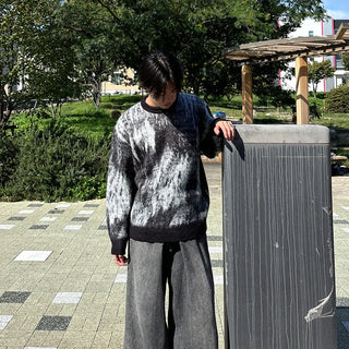 (Unisex) Vintage Shaggy Knit