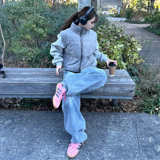 (Unisex) Balloon Denim Pants