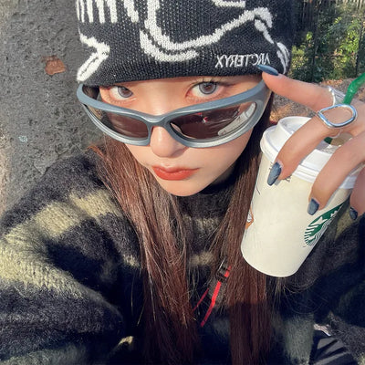 Unique square sunglasses