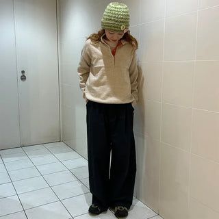 Banding cotton pants